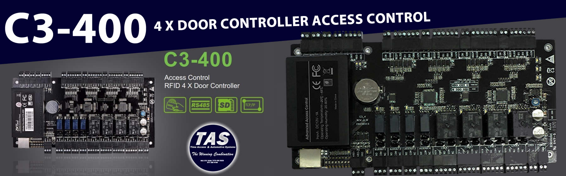 c3-400 Access Control door controller Device