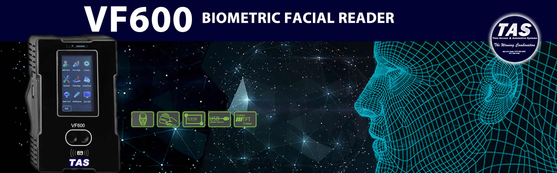 VF600 biometric-facial readers banner